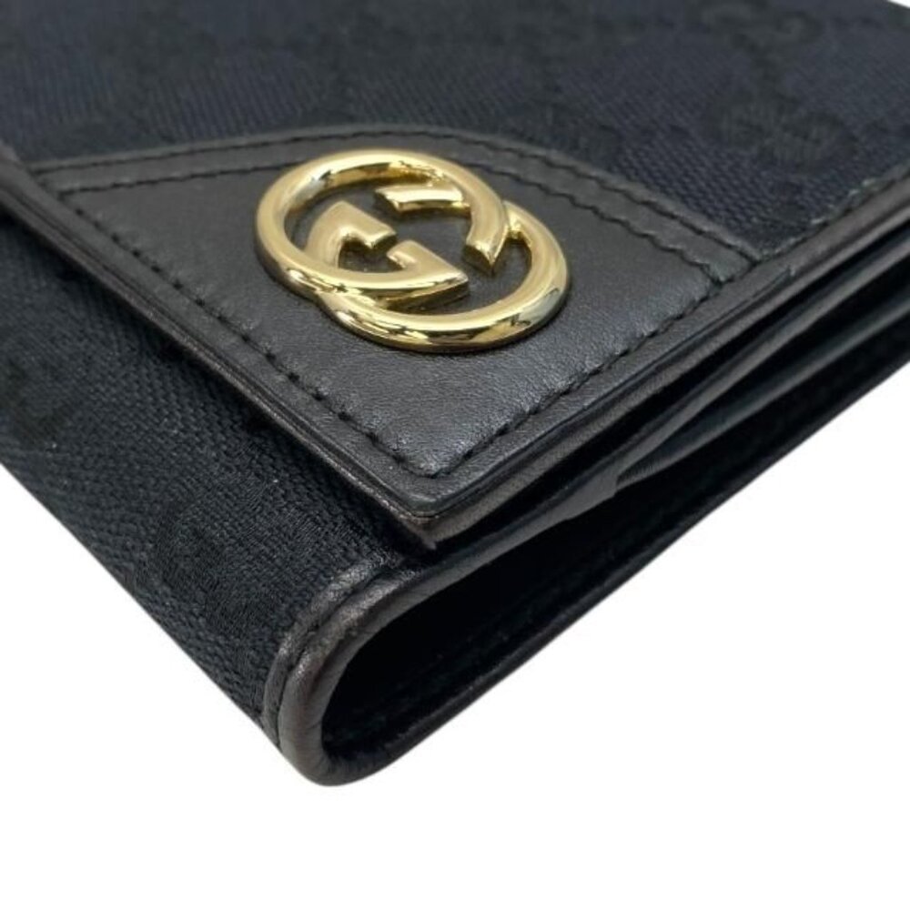 Gucci Interlocking W Hook Wallet Fold Wallet Medi… - image 3